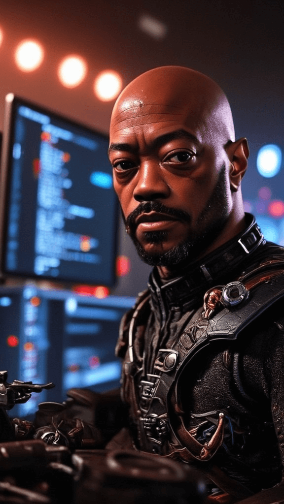 Custom AI art portrait - LoRA model training example