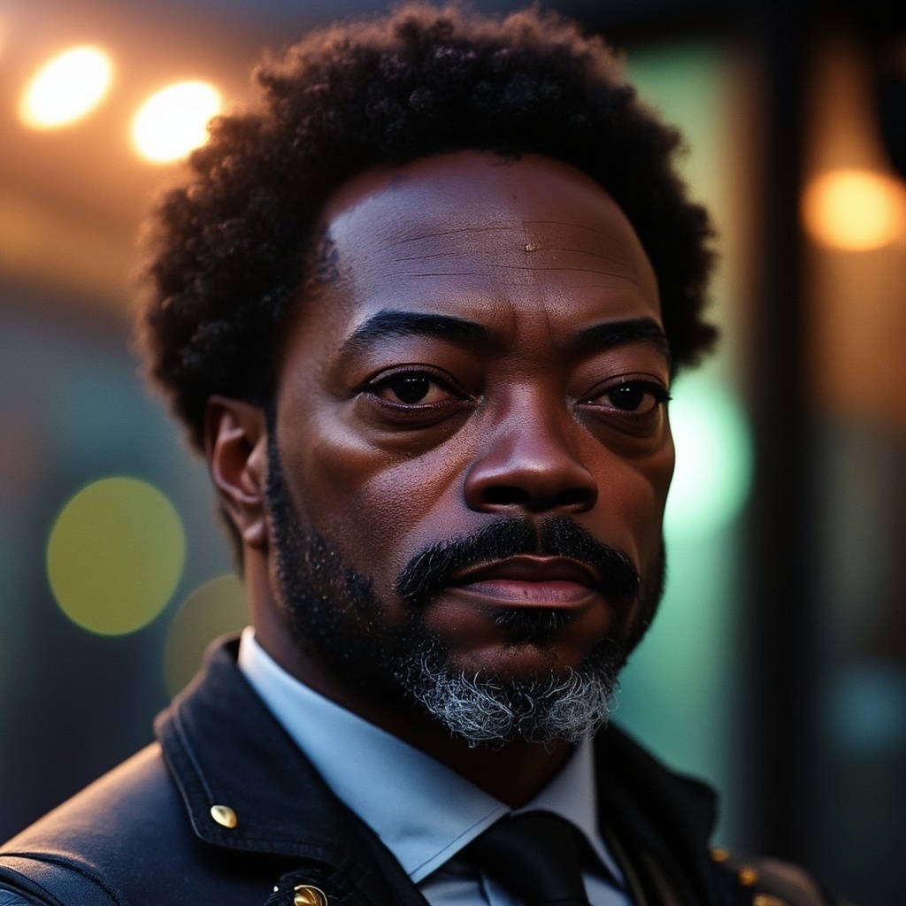 Personalized AI art portrait from LuMina LG model